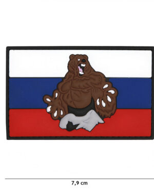Patch 3D PVC Russia beer #5110