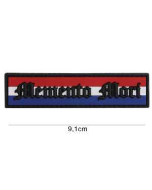 Patch 3D PVC Memento Mori (stripe) Netherlands #6138