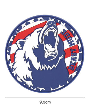 Patch 3D PVC Beast mode USA #9102