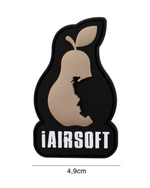 Patch 3D PVC iAirsoft brown #9113