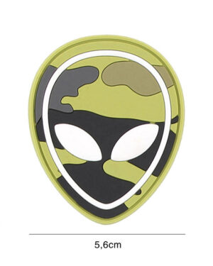 Patch 3D PVC Alien woodland #2131