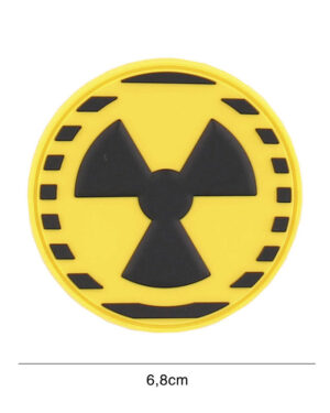 Patch 3D PVC Nuclear yellow #2114