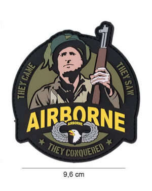 Patch 3D PVC 101st Airborne soldaat #17061