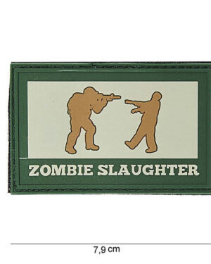 Patch 3D PVC Zombie slaughter #10046