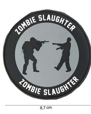 Patch 3D PVC Zombie slaughter #10075