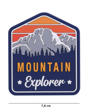 Patch 3D PVC Mountain Explorer #23006
