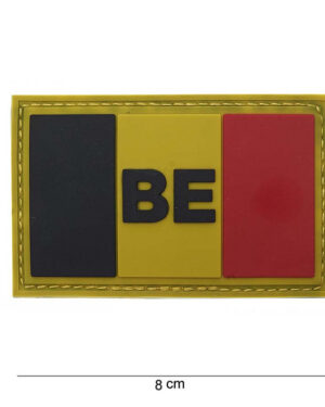 Patch 3D PVC Belgium large BE #13051