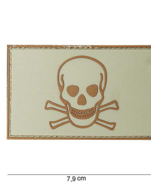 Patch PVC Skull and Bones #10071