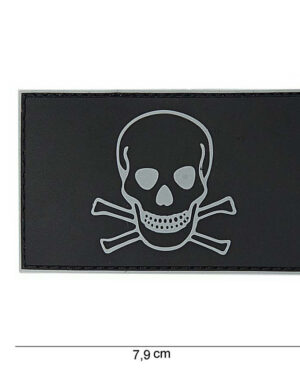 Patch PVC Skull and Bones #10072