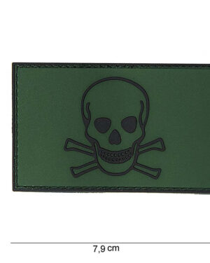 Patch 3D PVC Skull and Bones #10070