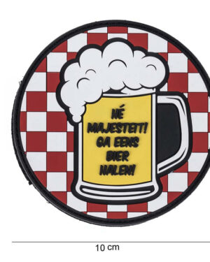 Patch 3D PVC Hé majesteit! #10040