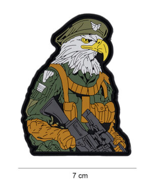 Patch 3D PVC Dangerous eagle #14024