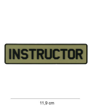 Patch 3D PVC Instructor #15082