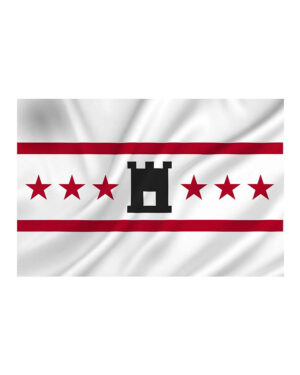 Flagge von Drenthe