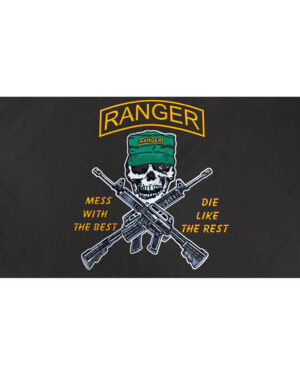 Flagge Ranger-Schwarz