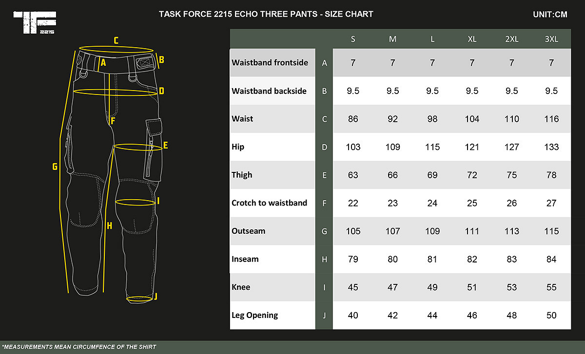 TF-2215 Echo Three Hose - Cargohose – Bild 36