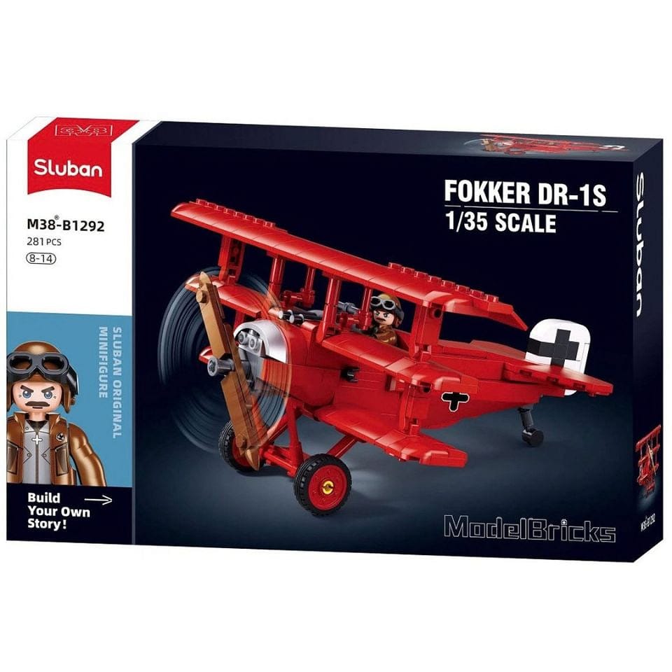 Sluban Fokker DR-1S M38-B1292 - Klemmbausteine - Image 4